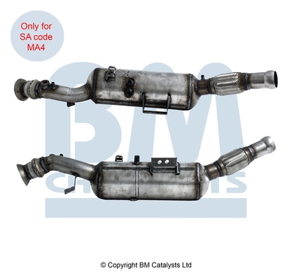 Soot/Particulate Filter, exhaust system